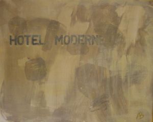 Oeuvre de Alain Bouthier: Hotel Moderne 1