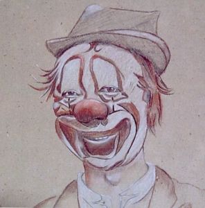 Dessin de Akila: Clown sourire