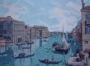 Peinture de Eliane MINGOIA: Venise