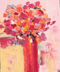 Peinture de SOPHIE BOURGON: Harmonie de Roses