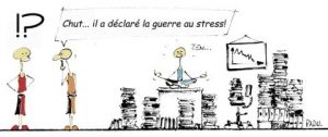 Illustration de LE GLOUBI de PADU: LA GUERRE DU STRESS