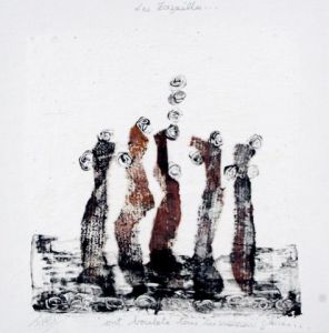 Peinture de Frederique Azais-Ferri  : Les Zazaïlles