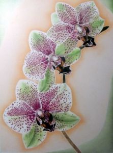 Dessin de SEVERINE NOIROT: Orchidée