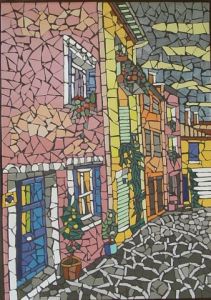 Mosaique de Sylvie Cleyrergue: Collioure