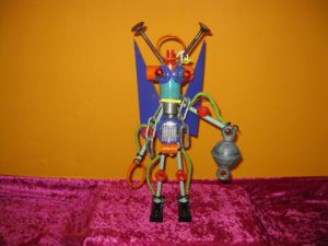 Sculpture de bellagamba  gilles: n°75  Robot collection 