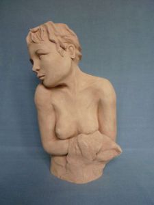 Sculpture de Christine AVRIL CriA: MAIA la pleiade
