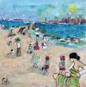 Peinture de soffya: Vacances calabraises 