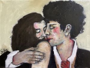 Peinture de soffya: A la vie À l’amour