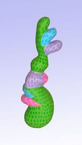 Sculpture de Isis Bi: 82) Tranquille