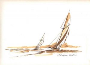 Dessin de Francis Kuhlen: encre