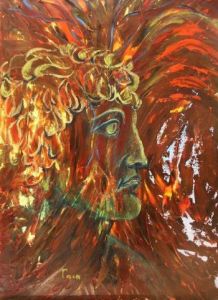 Peinture de Yfig: Gaia  la terre