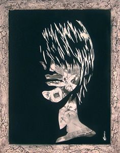 Collage de elav: la statue