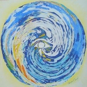 Peinture de Princesse d'Isangel: la creation du mon de sous l'eoil d'Horus