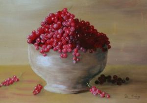 Peinture de beatrice creze: groseilles