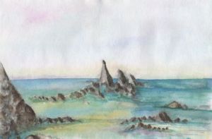 Peinture de Isaac Le Besq: Aurore