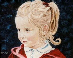 Oeuvre de bruno pruvost: Portrait d'enfant