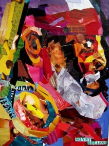 Collage de alain caffot: sonny rollins