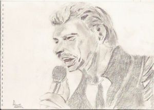 Dessin de paradisianna: Johnny Hallyday