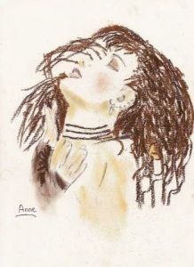 Dessin de paradisianna: Piercing