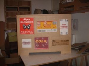 Artisanat de lilly Ondulee: Sirop de grenadine