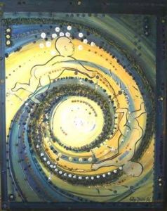 Peinture de Gilles BIOTTI: Les Gemeaux