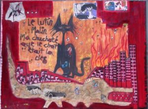 Collage de LowhenH: Le chat