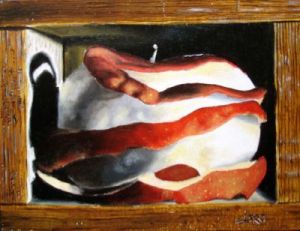 Peinture de JACQUES ROCHET: La pomme
