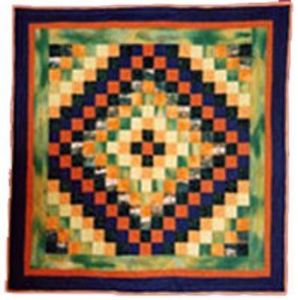 Art_textile de Nicole Pelletier: Gien - la maison