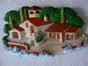 Oeuvre de Lyzy: Maison provencale