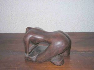 Sculpture de XHoudayer: Attente 