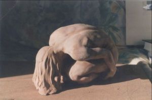 Sculpture de Gines: la pose