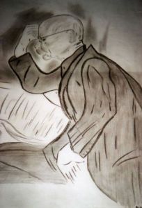 Dessin de rose: LE VIEUX