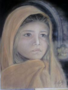 Dessin de odile martins: au bord des larmes