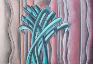 Peinture de MD: Le jardin