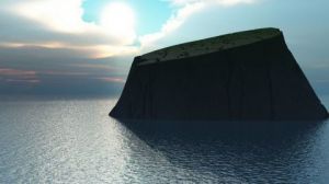 Art_numerique de Cactus42: rocher en mer