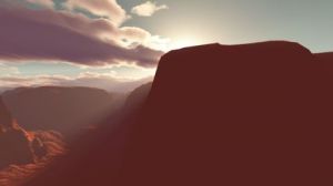 Art_numerique de Cactus42: Soleil du Canion