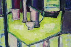 Peinture de PHILIPPE ARLAUD: LA TABLE