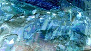 Art_numerique de isabelle drouot: travail 1 sur le bleu