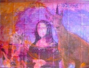 Oeuvre de Alain Bouthier: Autoportrait 904