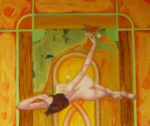 Peinture de Hape: Eve au liseron