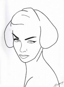 Dessin de JYHEL: ACTRICE