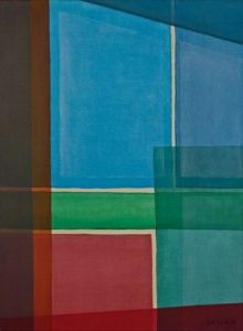 Peinture de Michel-Philippe Lehaire: Coeur de Verre