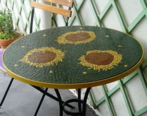 Oeuvre de AGNES CORRE: Tournesols