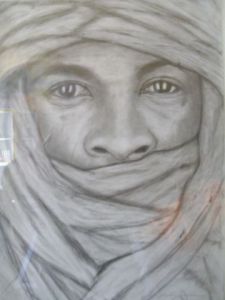 Dessin de david: regard