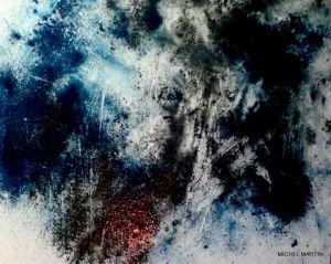 Peinture de michel martin: POUSSIERE D'ETOILE