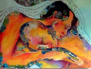 Peinture de Annie PREDAL: Quand on a que l'amour