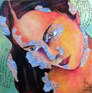 Peinture de Annie PREDAL: Donnez moi le temps de rever