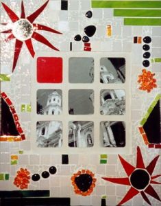 Mosaique de lunart: Tour de Pise