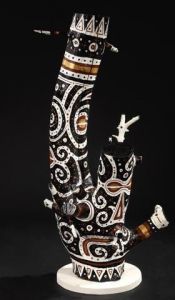 Sculpture de mo: SOUCHE NOIRE