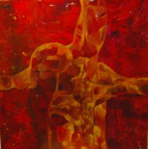Peinture de nicolas de schutter: jesu